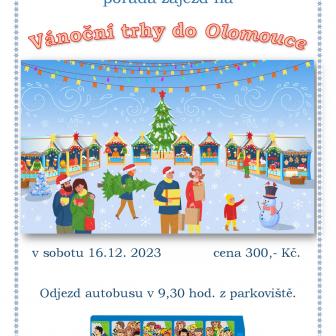 Zájezd na Vánoční trhhy do Olomouce